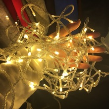 廠家直銷 LED彩燈串 滿天星彩燈閃燈串燈 婚慶房間戶外聖誕裝飾燈