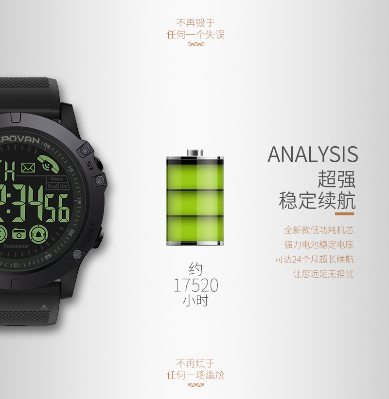 Montre intelligente SPOVAN - Ref 3390030 Image 25