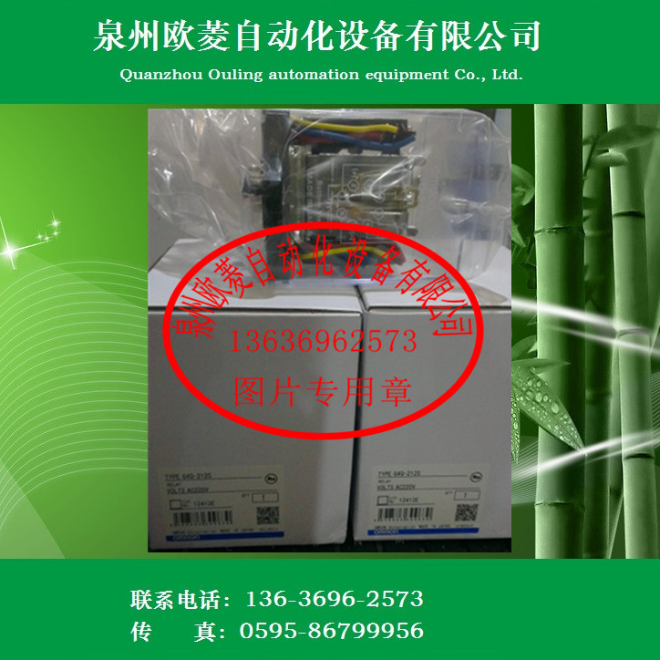 OMRON欧姆龙棘轮继电器G4Q-212S AC110V 全新