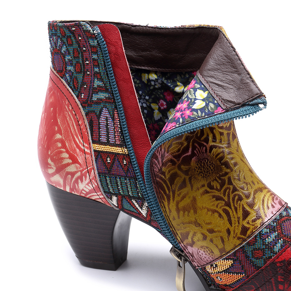 Bottes femme en En cuir - Ref 3354839 Image 22