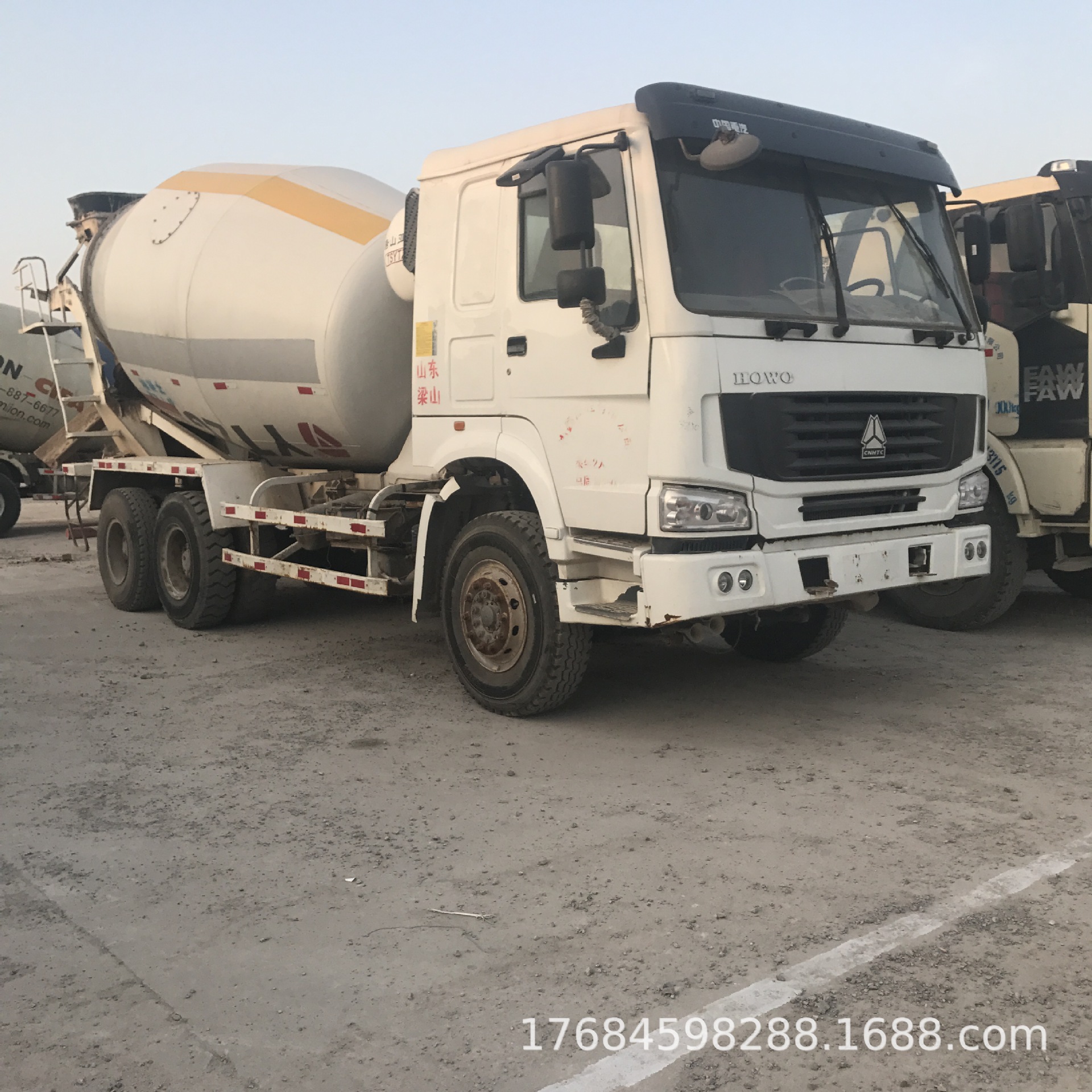 出售二手豪沃搅拌车 二手搅拌车混凝土搅拌 12方二手车10年原版车