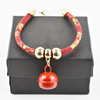 Small bell, woven ethnic choker handmade, pet, ethnic style