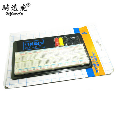 无焊面包板 免焊式测试板 实验台 ZY-201