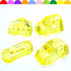 Acrylic beads, crystal, transport, children's colorful toy, with gem, handmade