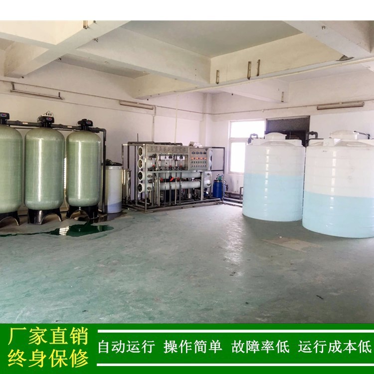 福建微电子产品生产用5吨/小时二级RO反渗透+EDI工业高纯水系统