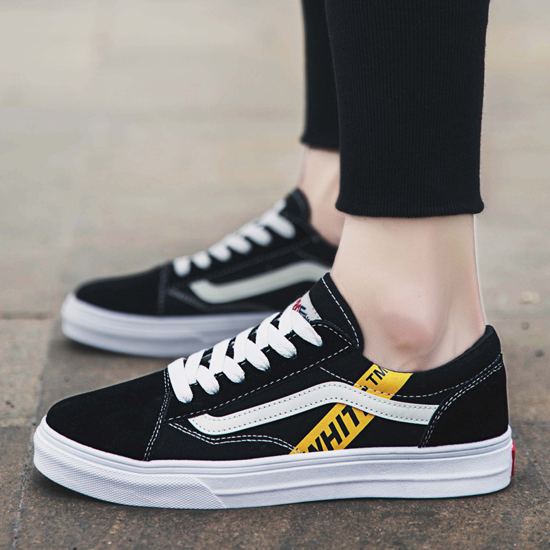 2018秋季板鞋van情侶鞋低幫休閑鞋ins超火的韓版潮流壹件代發