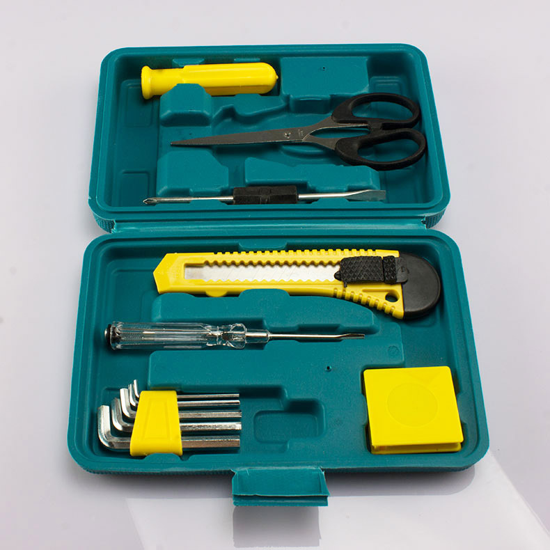 12-piece tool set household utility vehicle emergency hardware electrician set small hardware maintenance tools