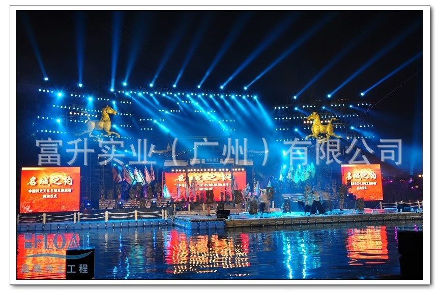 高浮力晚会水上舞台搭建  休闲娱乐垂钓平台 景点栈道