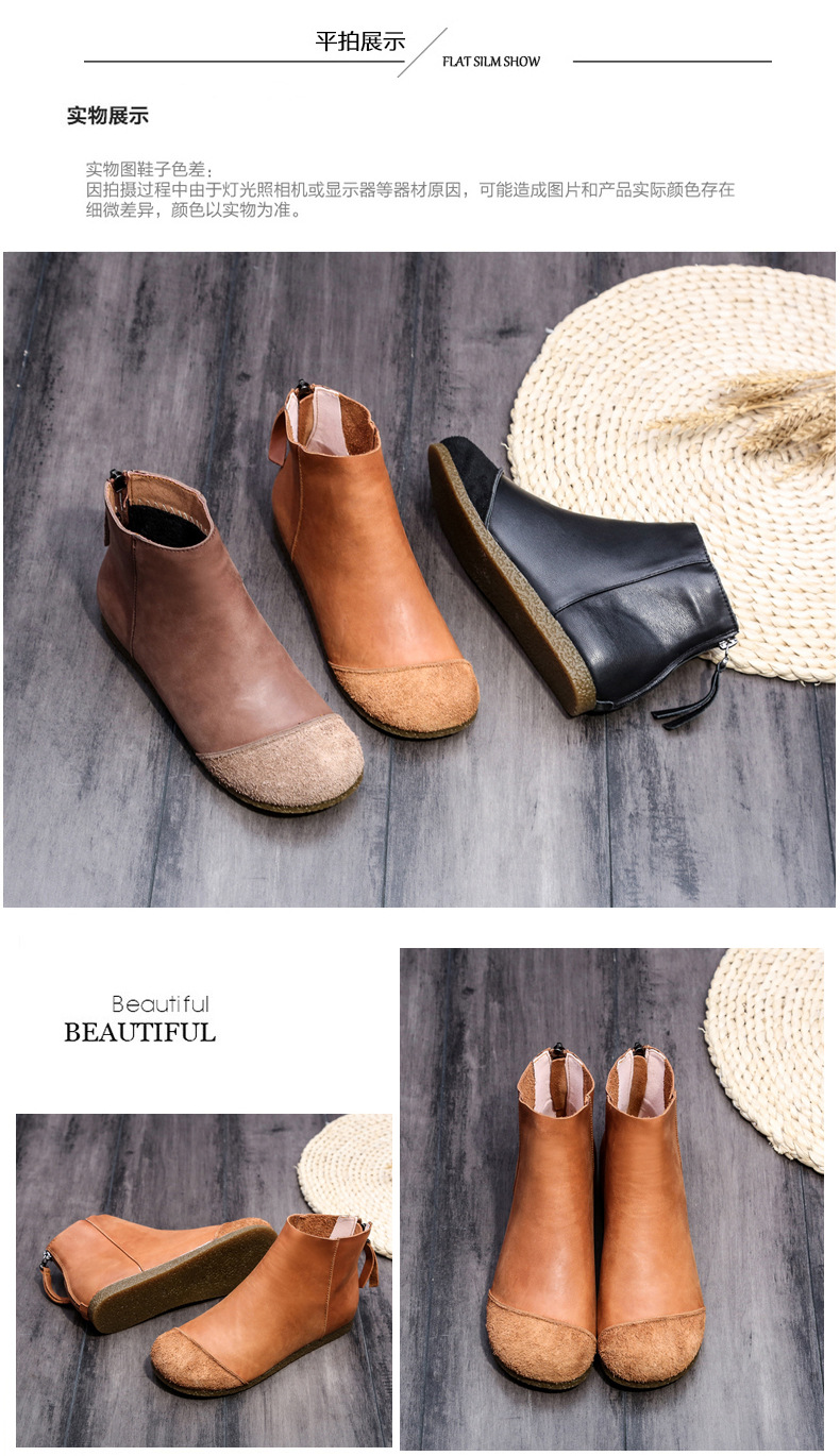 Bottes femme en En cuir - Ref 3354702 Image 18