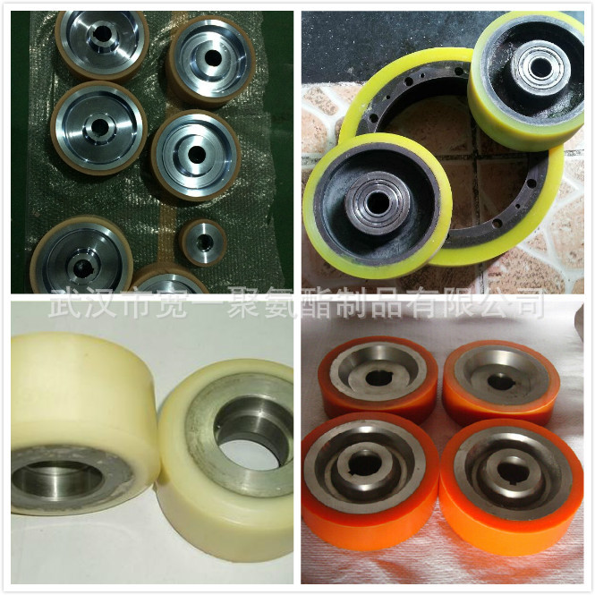 供应河南郑州橡胶滚轮，聚氨酯滚轮，滚轮包胶加工