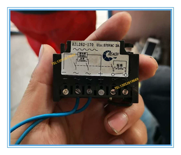 Выпрямитель тока для мотора тормоза Reach rectifier RZL262-170 (575В 2А)