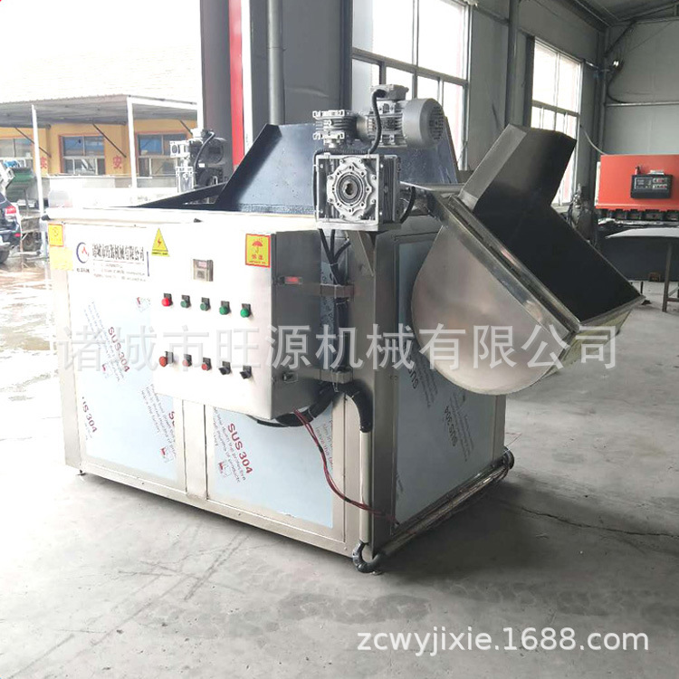 鸡米花油炸机 自动出料油炸设备 通用型油炸设备 生产厂家