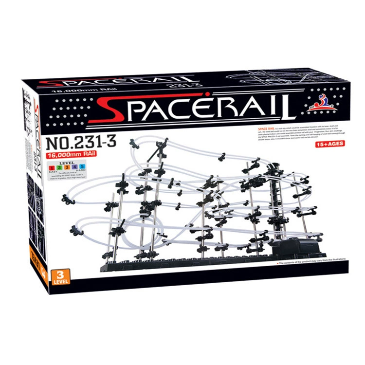Spacerail, конструктор космоса с рельсами, игрушка, американские горки, DIY, наука и техника