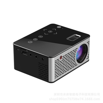 2018热款T200家用高清投影仪迷你微型便携式家庭影院儿童投影机|ru