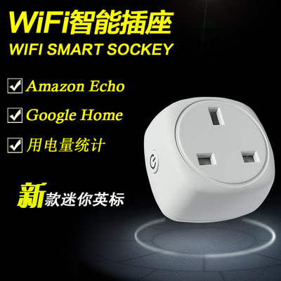 Manufactor Direct selling new pattern Cross border Specifically for support Alexa Tape measure 13A intelligence wifi socket