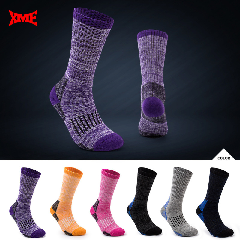 New thick outdoor hiking socks men and women leisure ski hiking socks towel bottom anti-wear breathable sports socks New thick outdoor hiking socks men and women leisure ski hiking socks towel bottom anti-wear breathable sports socks
