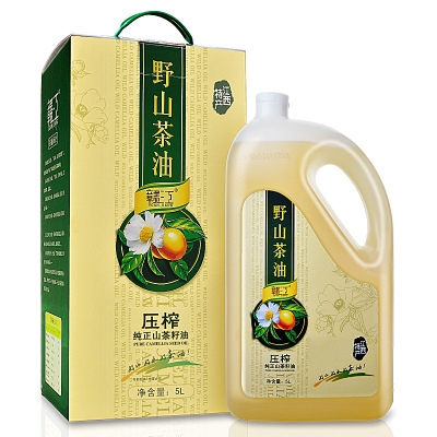 江西赣江山茶油5L 高档礼盒装 食用油批发团购量大从优|ru
