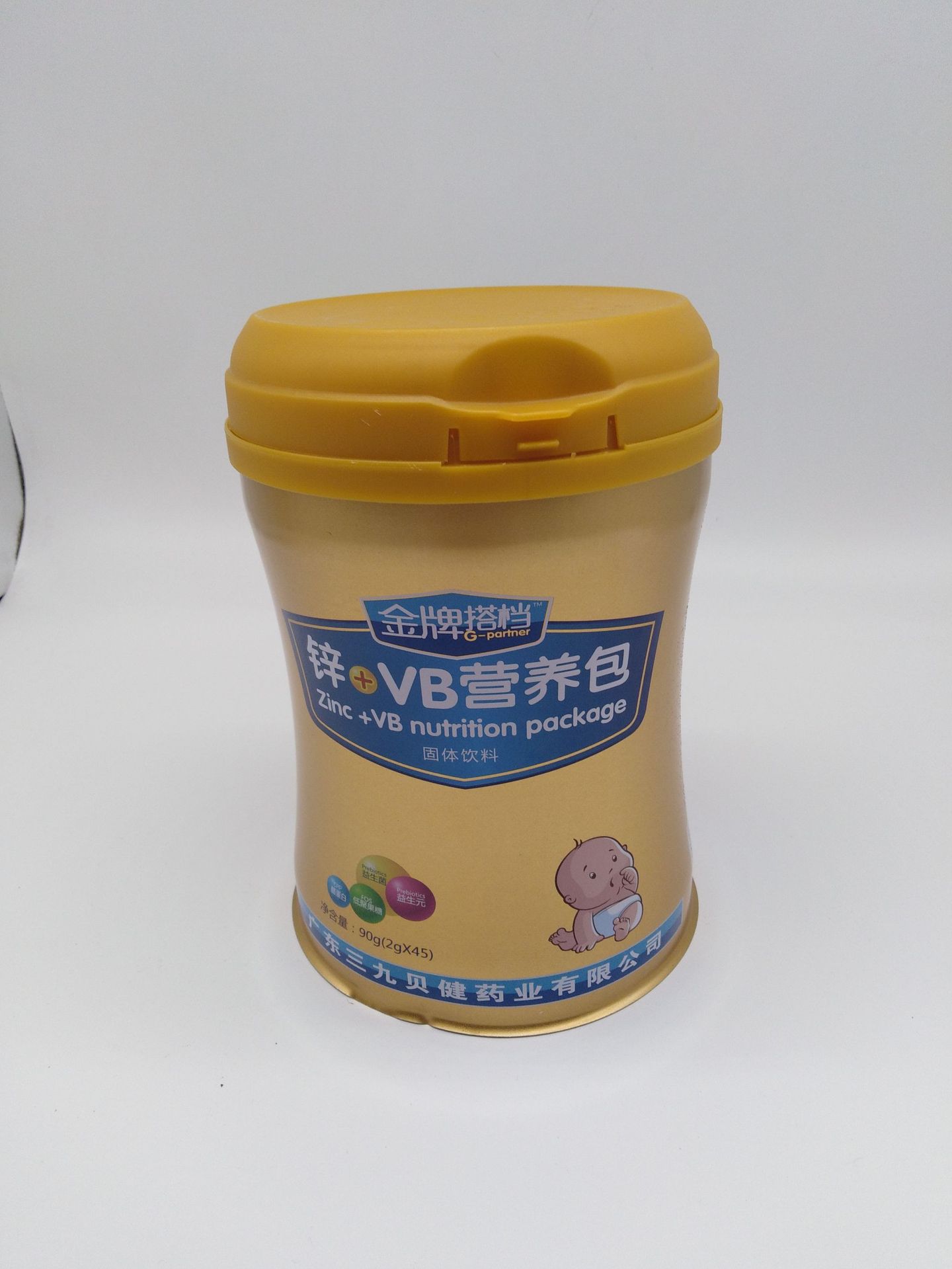 实力制罐厂家生产  大蛮腰  小蛮腰 营养米粉圆形铁罐包装