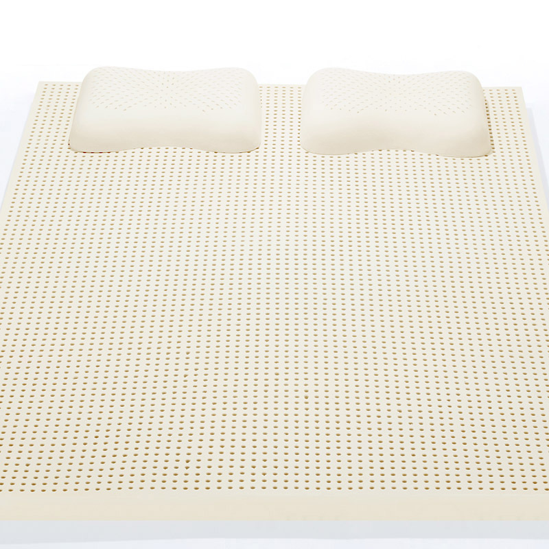 乳胶床垫天然 泰国乳胶床垫 高回弹零压力抑菌防螨床褥1.8m包邮|ms