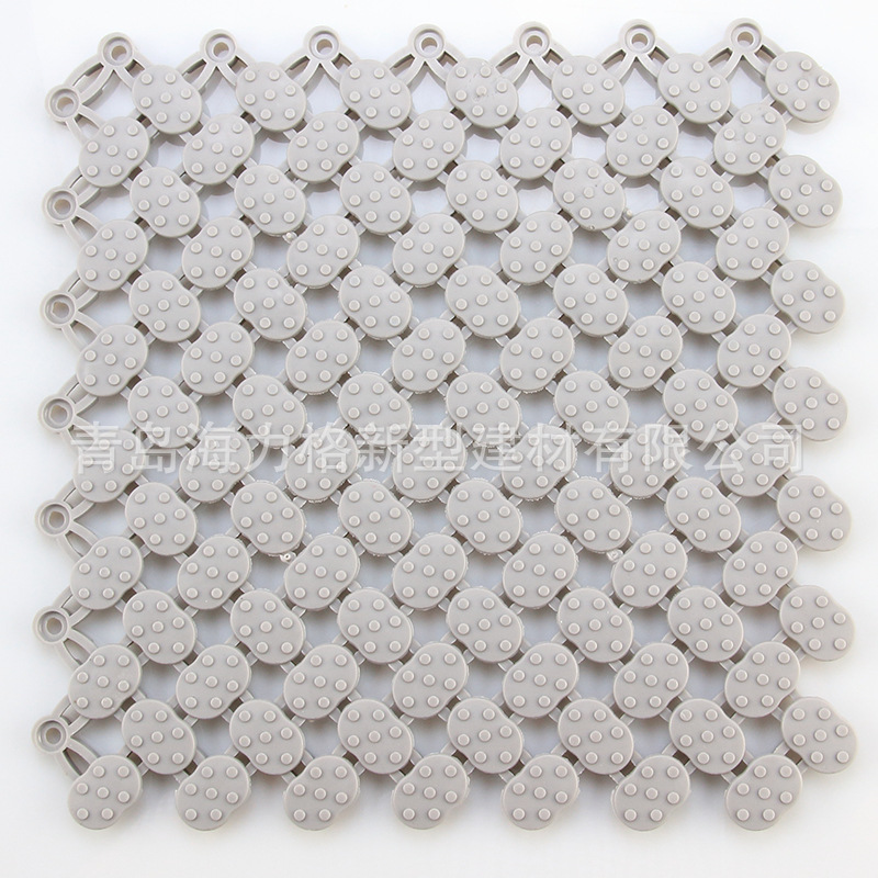 Qingdao Manufactor wholesale sale balcony Shower Room Mat Mosaic Firm colour Diversity Welcome to inquiry