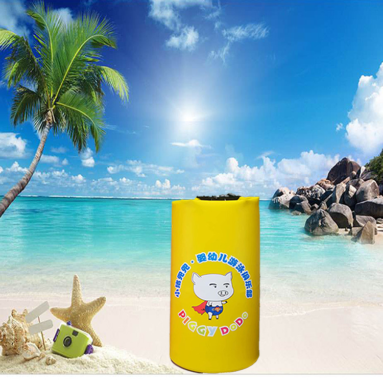 私人定制儿童卡通logo干湿分离游泳包泳衣收纳袋 漂流防水桶包|ms