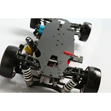 1/10平跑竞速赛车KIT版可改装 IW1001空车架合金遥控车模型车