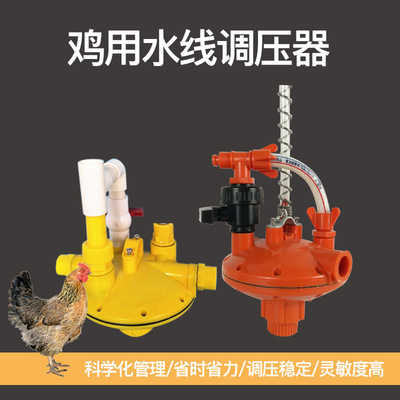 厂家双向反冲调压阀 鸡场用自动饮水器减压阀调压阀 养殖设备批发|ru