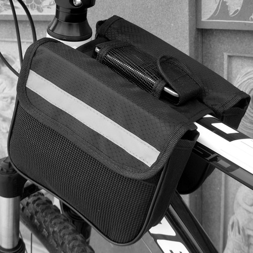 Outdoor sports bicycle riding bag, mountain bike saddle bag, road bike tube bag, bicycle front beam bag