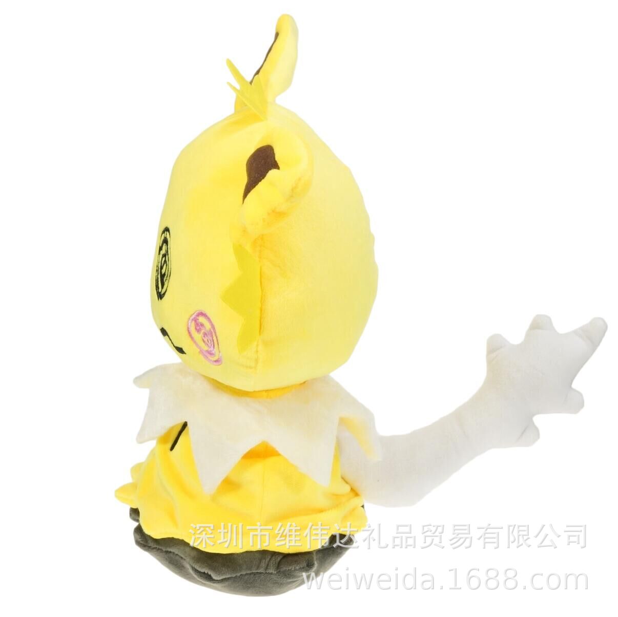 迷拟Q变身仙伊贝POKEMON宠物小精灵毛绒谜拟Q变原始伊布月伊贝火-阿里巴巴