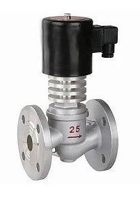 先导活塞式蒸汽电磁阀导热油法兰电磁阀ZCG不锈钢电磁阀DN40