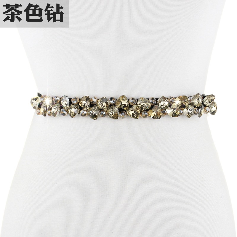 Sello de la cintura de las mujeres de cristal elástico con entrega de una sola pieza