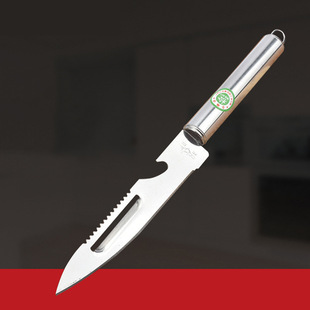 Gaocheng Yangjiang factory hot sale stainless steel small melon Planer steel pipe fruit knife kitchen multi-functional melon Planer wholesale