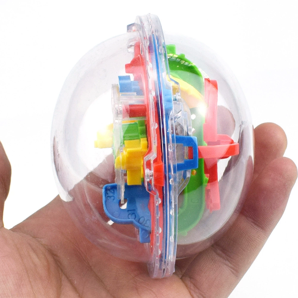 Intellectual 3D Rollerball Labyrinth - A Colorful, Multi-Layered Brain-Teaser Maze
