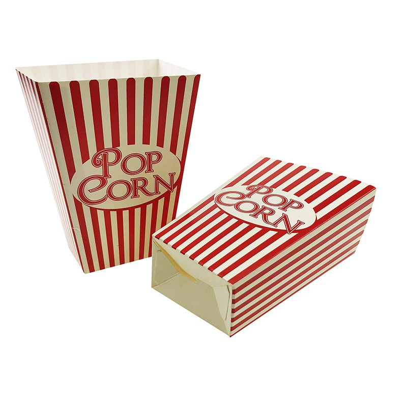 24oz Striped Popcorn Disposable Party Ho...