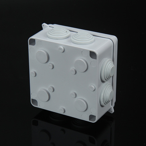 Manufacturer supplies ABS waterproof junction box 100x100x70mm wire distribution box waterproof box plastic terminal box