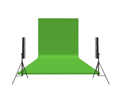 昱阳GX宣传片摄影棚微课录直播教室OEM定制便携移动虚拟L型蓝绿箱
