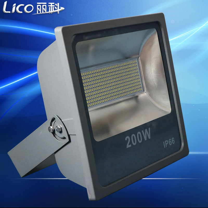 200W Cast light machining OEM Availability Cross border outdoors engineering waterproof advertisement led Floodlight
