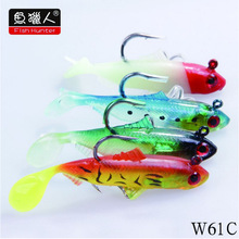 鱼猎人包铅鱼饵魔兽系列剑鱼W61C85mm/15g/3条28克全泳层路亚软饵