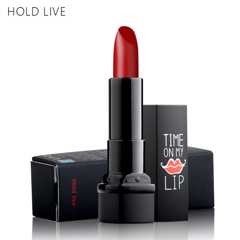跨境彩妆hold live90后小辣椒口红 姨妈色南瓜色雾面丝绒哑光唇膏