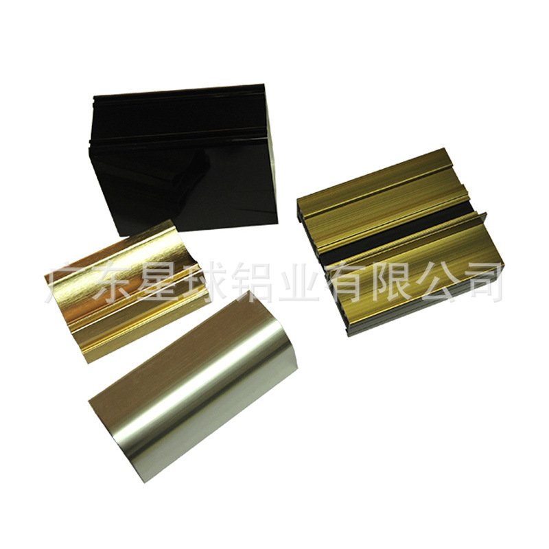 出口欧美 异型材 铝型材散热器 铝合金型材规格表精准 工业铝型材