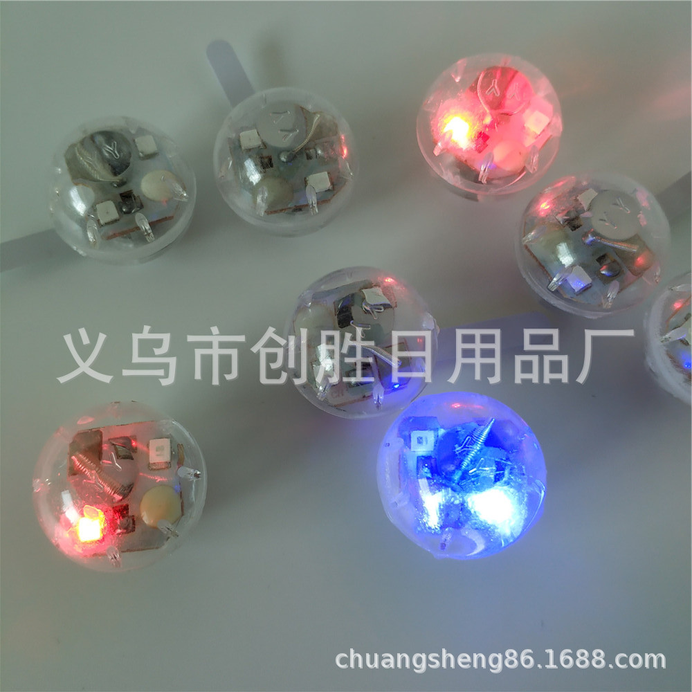厂家直销LED隔离片震动闪光球 插片式震动圆球灯 小黄鸭电子配件-阿里巴巴