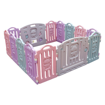 一件代发厂家儿童游戏围栏宝宝防护爬行婴儿学步安全新款加高栅栏|ru