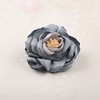 Cloth, two-color brooch, jacket, accessory, pin lapel pin, flowered