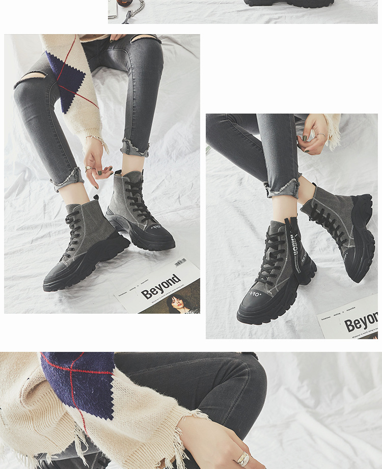 Bottes femme en Toile - Ref 3354832 Image 13