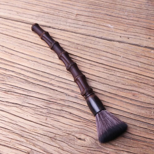 Old bamboo joint pot-raising pen, fine workmanship, non-shedding kung fu tea ceremony six gentlemen accessories, teapot carbonization pot-raising pen, handmade