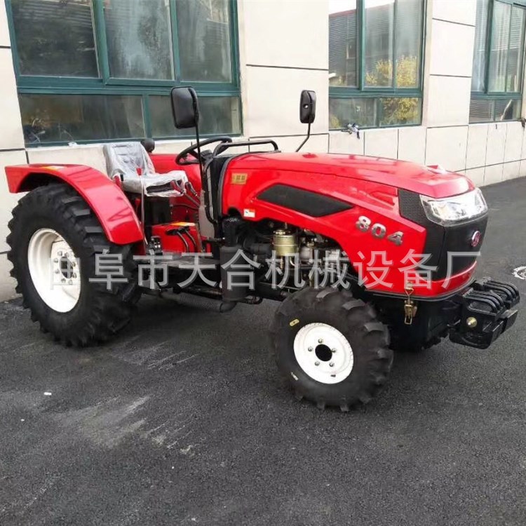 东方红强动力柴油拖拉机804 农用四轮全国联保大马力爬山拖拉机