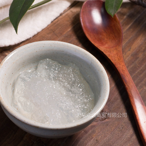 Hair-thin Snow Yam Bird's Nest with Peach Jelly and Soap Nuts - 500g per piece, drop shipping