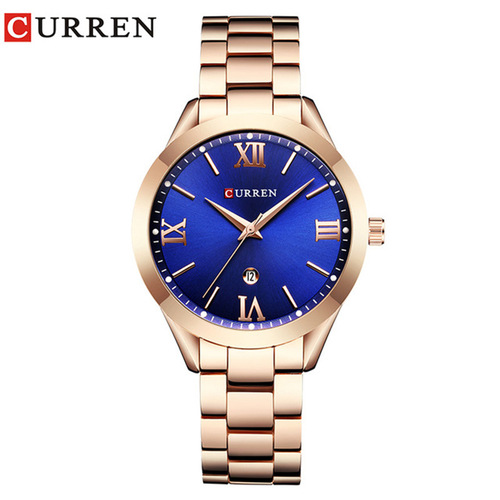 Curren Karin 9007 Women's Steel Strap Casual Quartz Watch Simple Watch Women's Watch