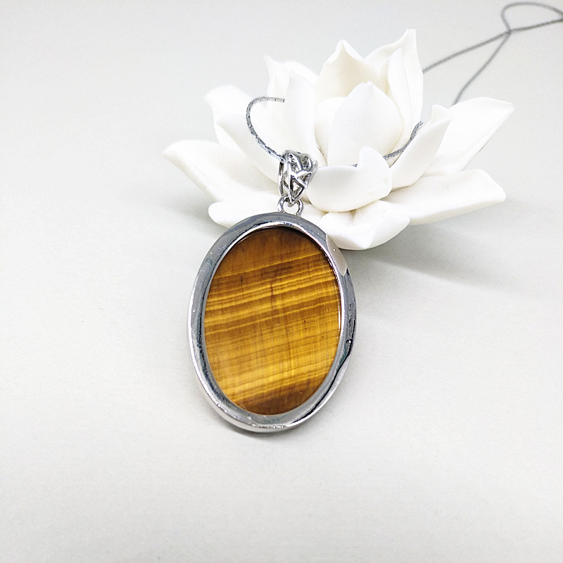 Tiger Eye Stone Pendant
