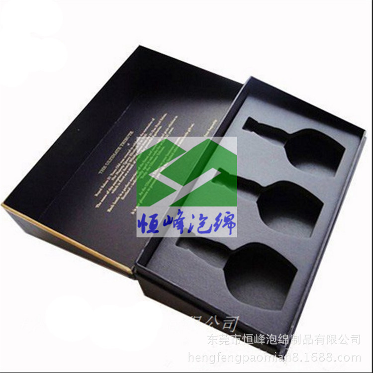 生产酒盒冷藏内衬、酒瓶内衬、CNC一次雕刻成型泡沫内衬